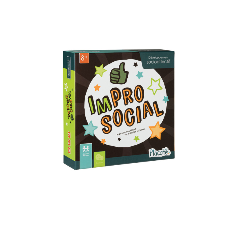 Improsocial - Jeux cognitif qui développe les habilités sociales - Jilu