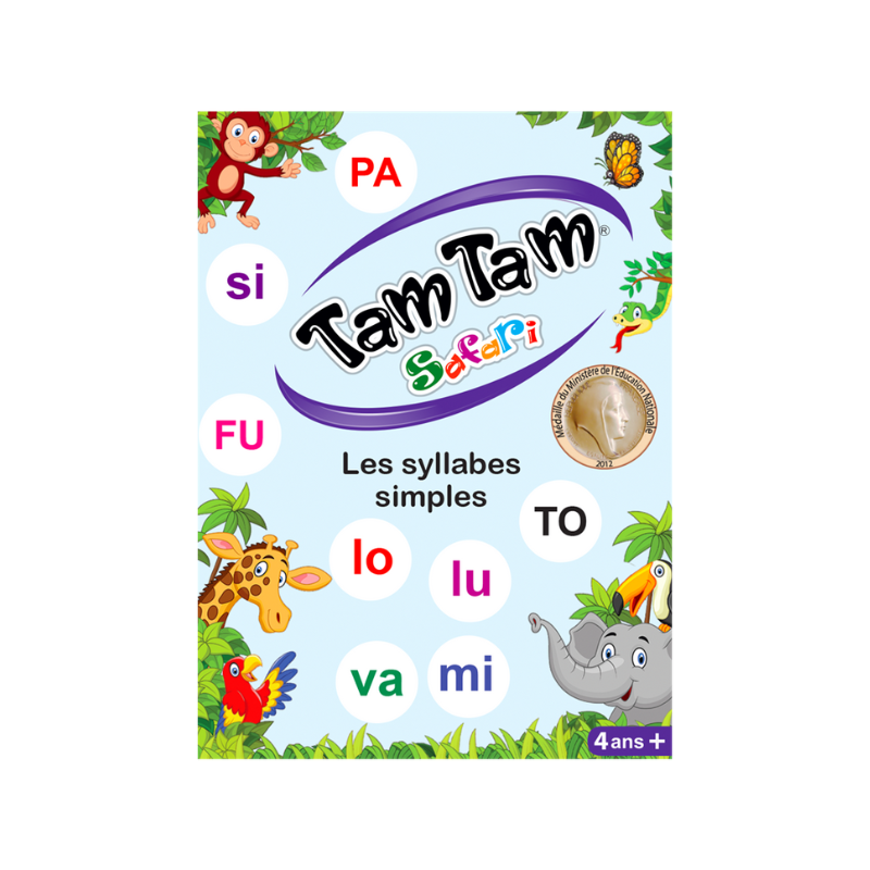 Tam Tam Safari - Les syllabes - Jilu